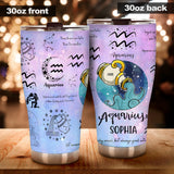 Zodiac Sign Tumbler - Personalized Tumbler