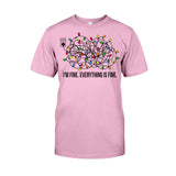 I'm Fine - Christmas T-shirt And Hoodie