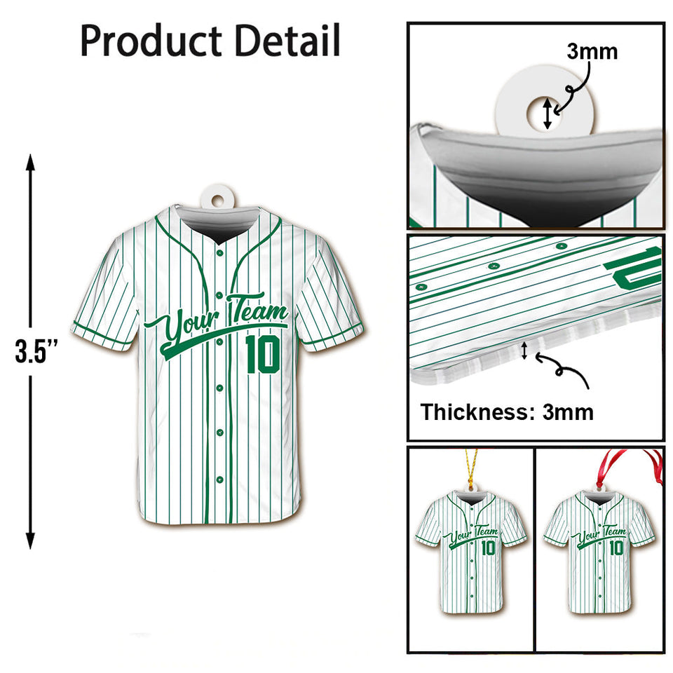 Game Day - Personalized Baseball Ornament