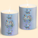 Salty Lil Beach - Personalized Turtle Candle With Wooden Lid
