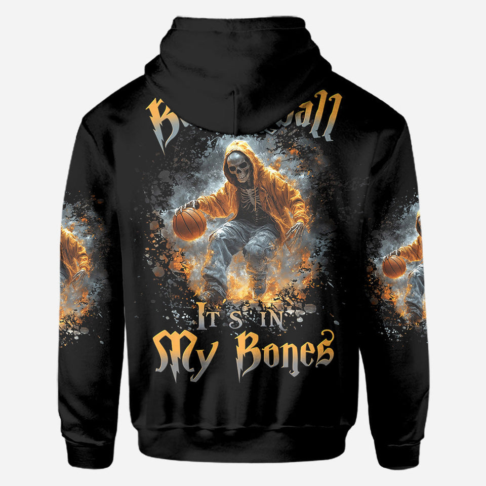 Basketball Is In My Bones - Personalized Basketball All Over Shirt