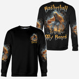 Basketball Is In My Bones - Personalized Basketball All Over Shirt