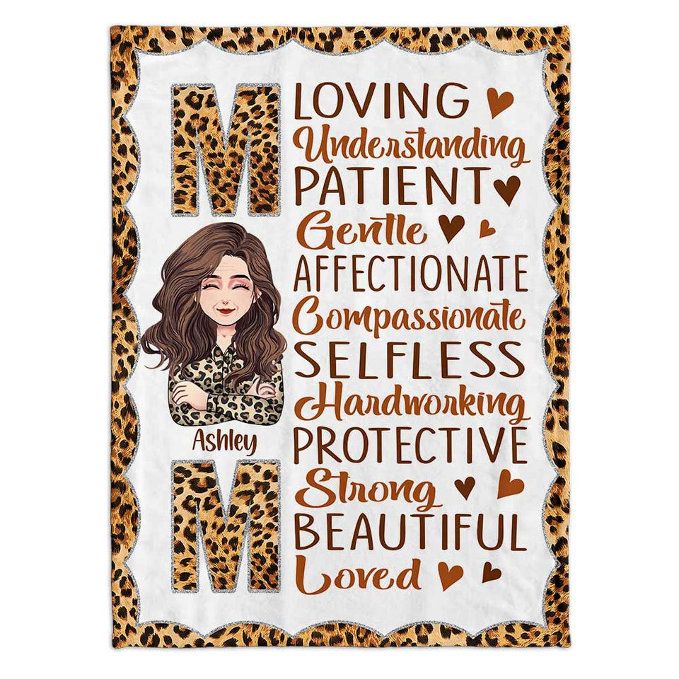 Mom - Personalized Mother's Day Mother Blanket