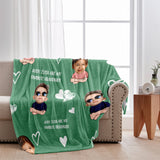 My Favorite GrandKid - Gift for grandma, grandpa - Personalized Blanket