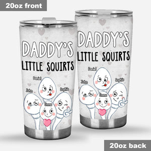 Dad's Little Squirts - Personalized Father Tumbler