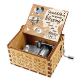 Greatest Blessing - Gift for grandma, mom - Personalized Hand Crank Music Box