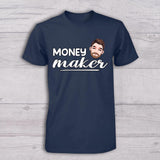 Money Maker Money Spender - Personalized Father T-shirt And Baby Onesie