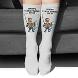 Lucky Fishing Socks - Personalized Fishing Socks