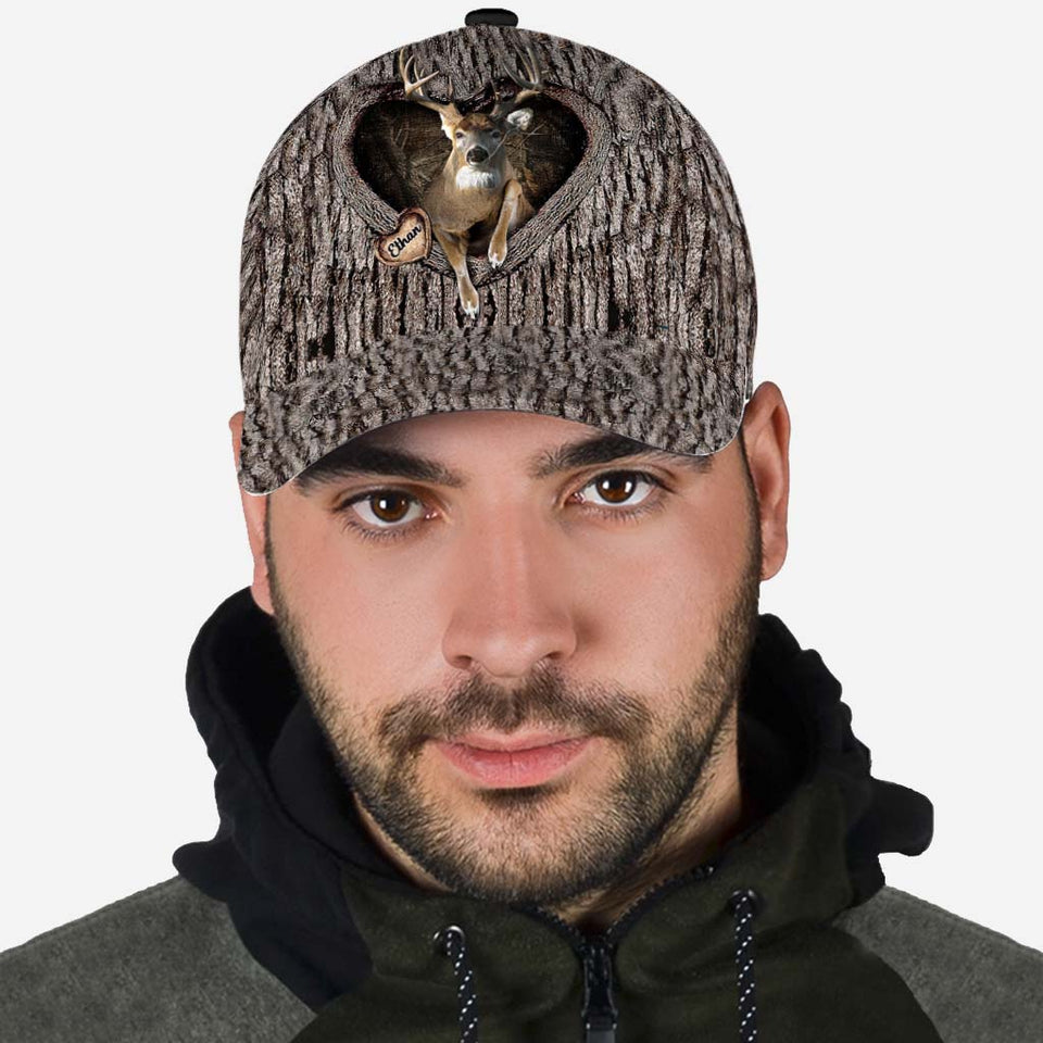 Deer Hunting - Personalized Hunting Classic Cap