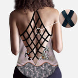 Love Dogs Cross Tank Top