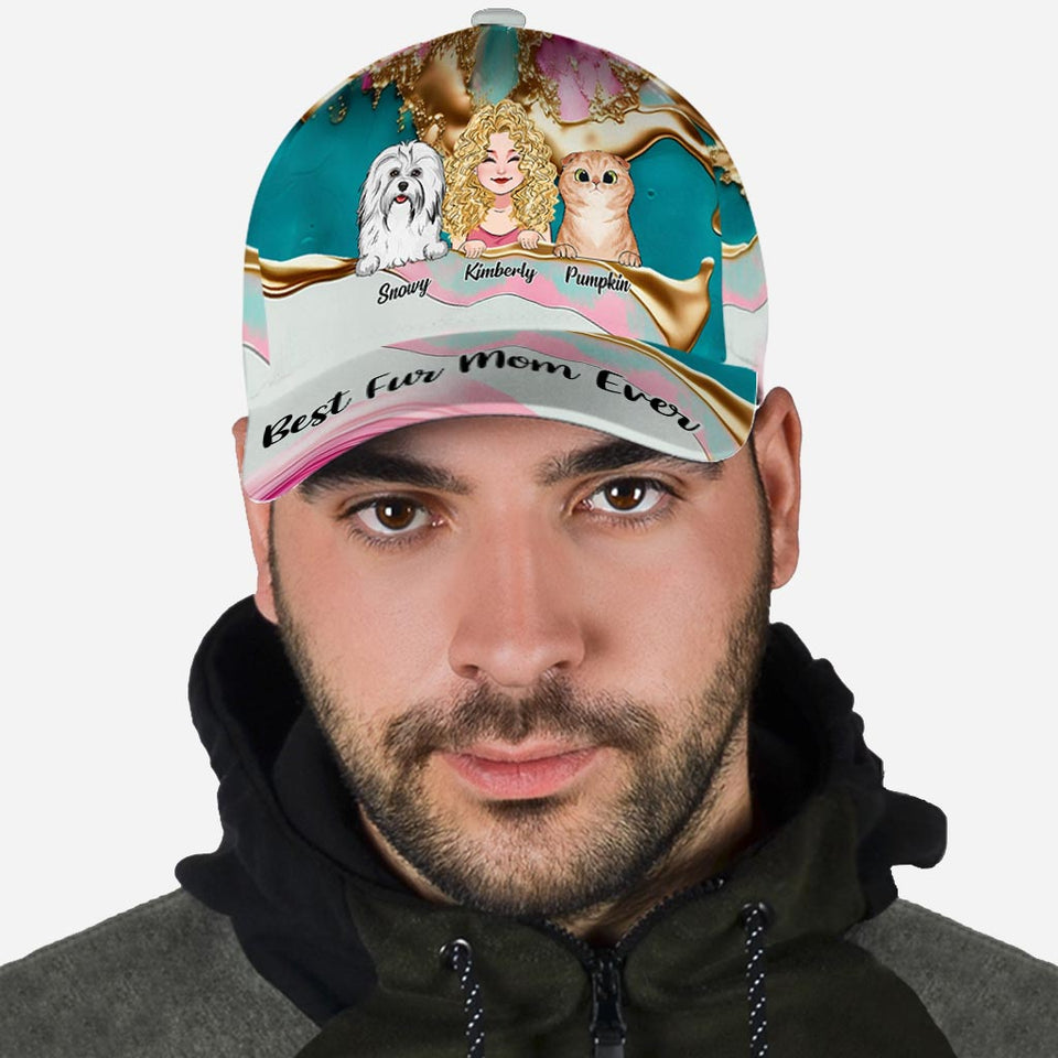 Best Fur MomDad Ever - Personalized Dog Classic Cap