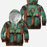 Vintage Irish Cross - Personalized Saint Patrick's Day All Over Shirt