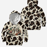 Vintage Boots - Personalized Country Girl Hoodie and Leggings