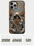 Vintage Skull - Personalized Skull Full Print Phone Case