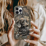 Life Is Better With My Dachshund - Personalized Dog Full Print Phone Case