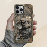 Life Is Better With My Dachshund - Personalized Dog Full Print Phone Case