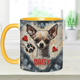 Love Chihuahua - Personalized Chihuahua Accent Mug