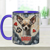 Love Chihuahua - Personalized Chihuahua Accent Mug