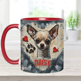 Love Chihuahua - Personalized Chihuahua Accent Mug