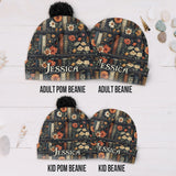 Yes I Do Need All These Books - Personalized Book Beanie Hat