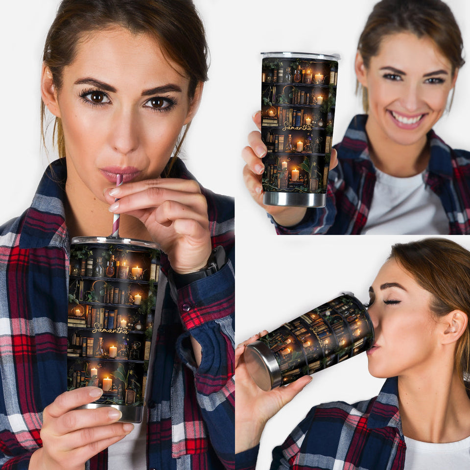 Bookself - Personalized Book Tumbler