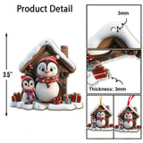 Any Title Cute Penguin Ornament - Personalized Grandma Ornament