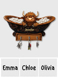 Cute Cow - Personalized Custom Shaped Key Rack