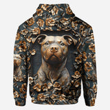 Strong Pitbull - Personalized Dog All Over Shirt