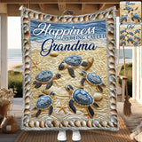 Blessed To Be Called Grandma - Personalized Grandma Blanket