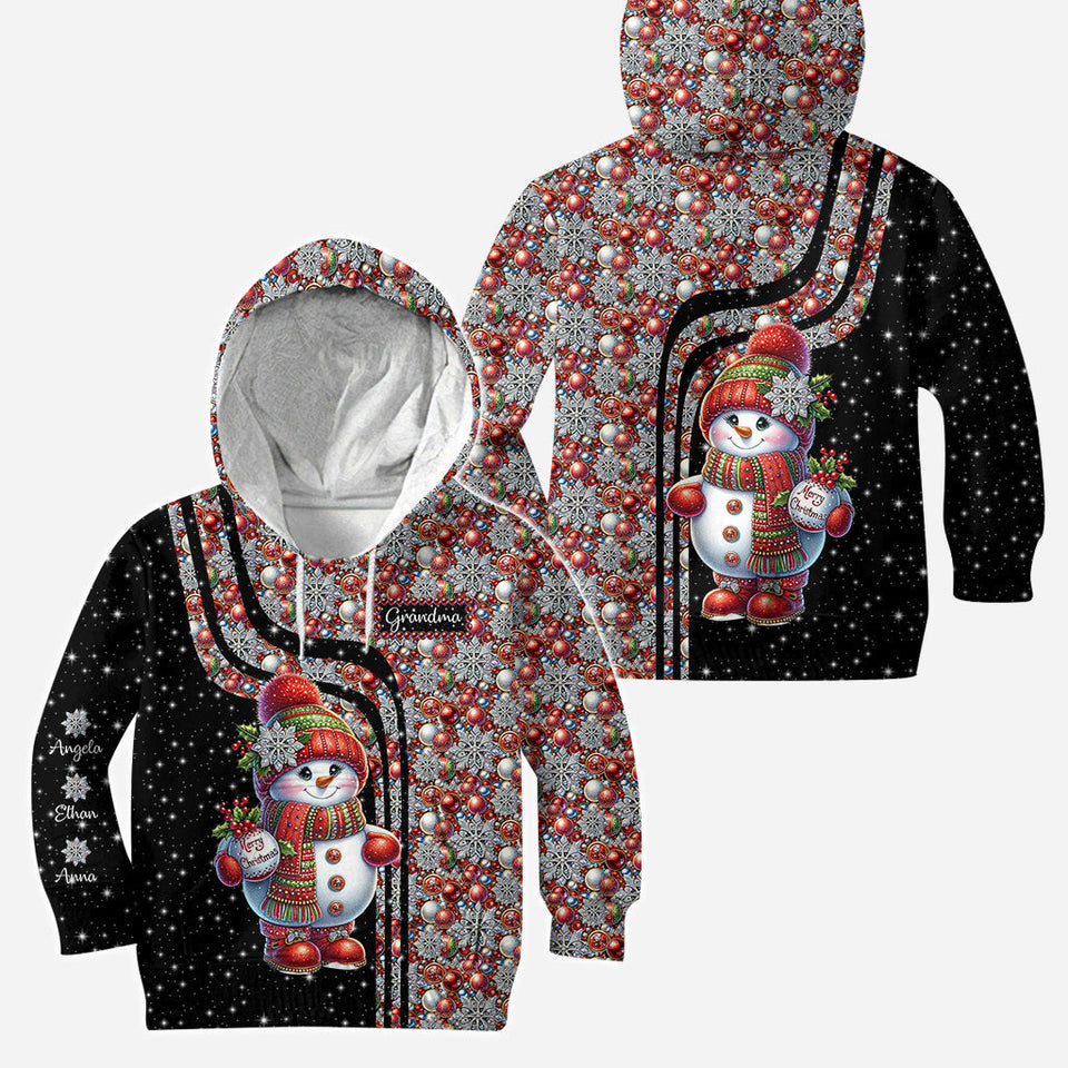 Love Being Called Grandma - Personalized Grandma Hoodie and Leggings