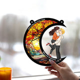 You & Me We Got This - Personalized Couple Window Hanging Suncatcher Ornament