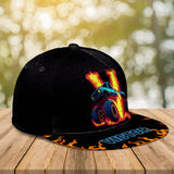 Boy's Cool Monster Truck Print Hat - Personalized Kid Snapback