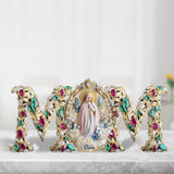 Faithful Mom - Personalized Mother Custom Shaped Acrylic Plaque