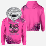 In October We Wear Pink - Breast Cancer Awareness All Over Shirt