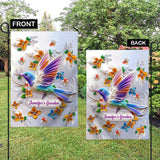 Stunning Butterfly Dragonfly Bee Hummingbird - Personalized Gardening Garden Flag