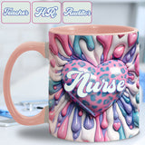 I Love My Job - Personalized Colleague Accent Mug