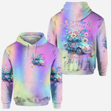 Running Against The Wind - Personalized Hippie Hoodie and Leggings