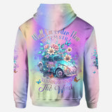 Running Against The Wind - Personalized Hippie Hoodie and Leggings