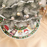 Family Christmas Harmony - Personalized Family Tree Skirt
