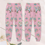 Beautiful Unicorn Alphabet - Personalized Kid Kid Hoodie & Kid Jogger Sweatpants