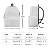 Beautiful Unicorn Alphabet - Personalized Kid Backpack & Pencil Case