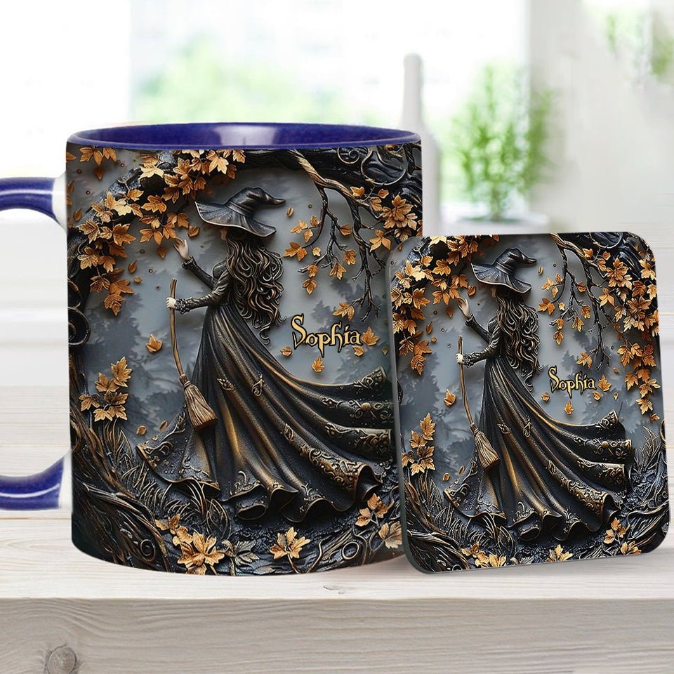 Beautiful Witch - Personalized Witch Accent Mug