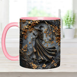 Beautiful Witch - Personalized Witch Accent Mug