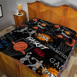 Basketball Lover - Personalized Basketball Quilt Set