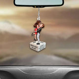 I Fu*king Love You - Personalized Couple Car Ornament