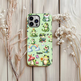 Just A Girl Who Loves Frogs - Personalized Frog Full Print Phone Case