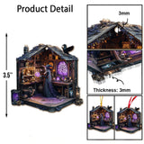 Mysterious Witch Room - Personalized Witch Ornament