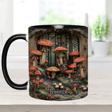 Into The Forest - Personalized Camping Accent Mug