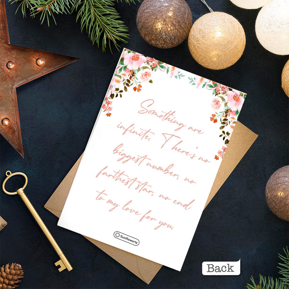 I Love You - Personalized Greeting Card