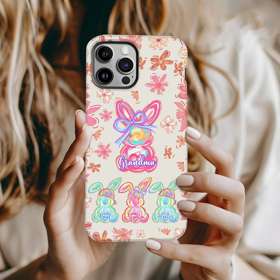 Grandma's Peeps - Personalized Grandma Full Print Phone Case